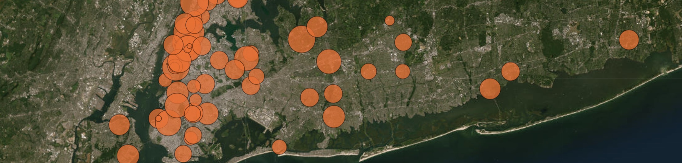 Spatial Distribution of Hospital Beds in New York State